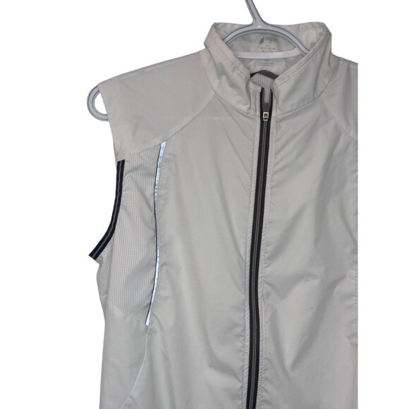 MEC women's white cycling full zip vest size M - Picture 3 of 11